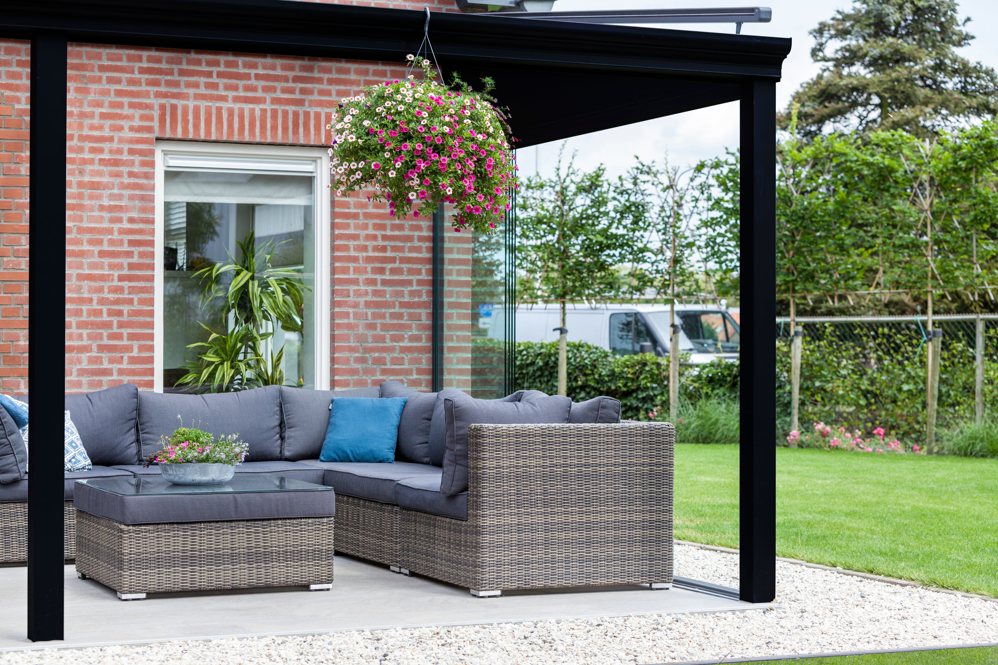 Pigato Terrassenueberdachung Polycarbonat Opal oder Klar