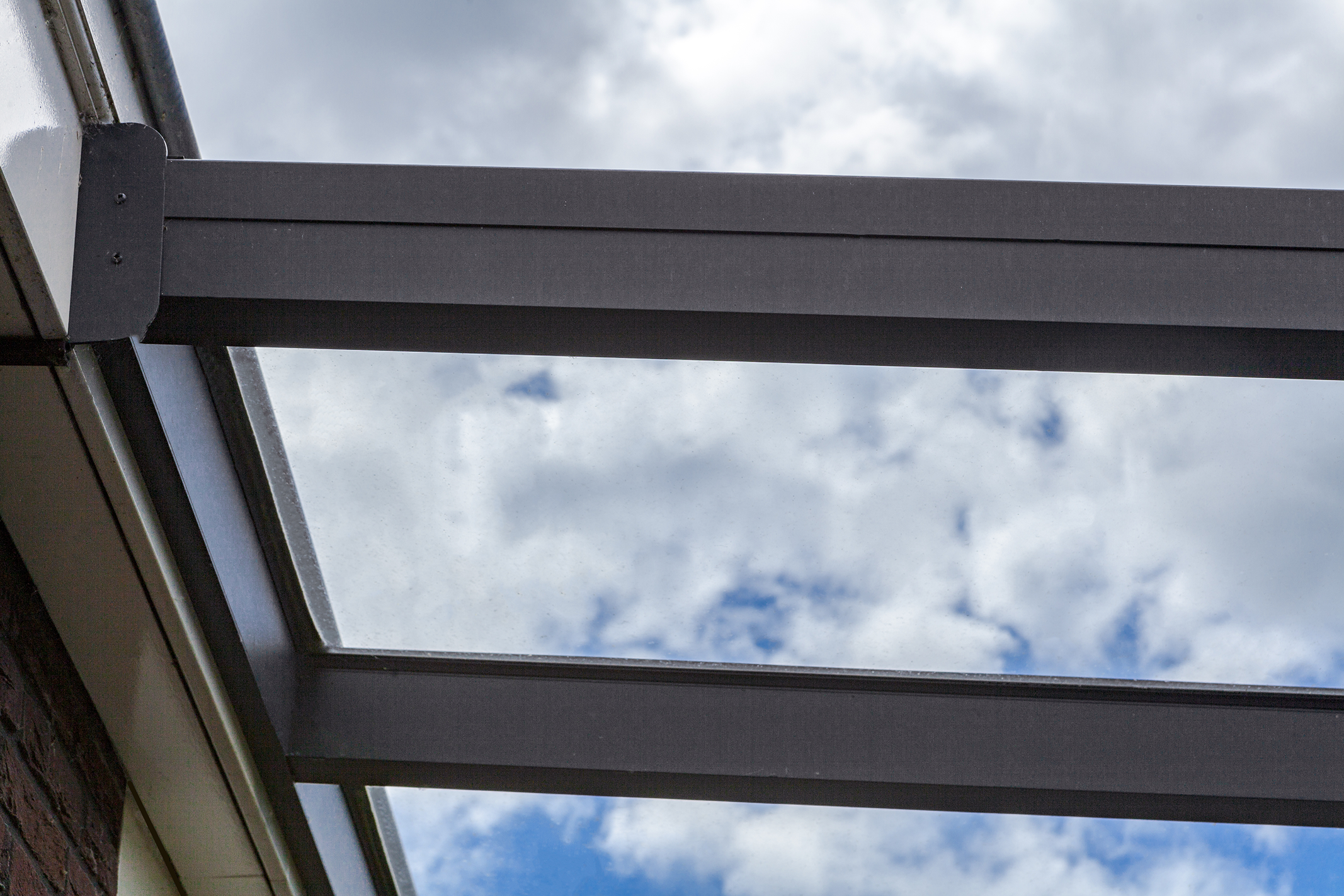 Pigato Terrassenueberdachung mit Sicherheitsglas