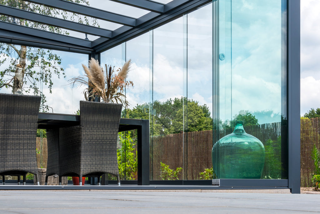 Pigato Terrassenueberdachung mit Sicherheitsglas