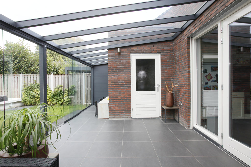 Pigato Terrassenueberdachung mit Sicherheitsglas