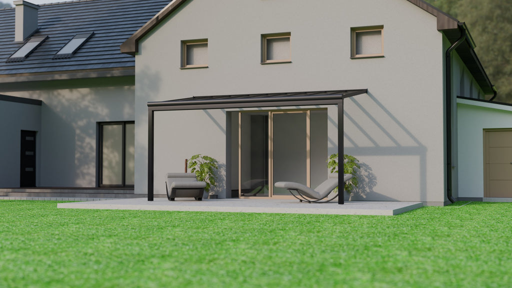 Pigato Plus Terrassenueberdachung Polycarbonat Opal oder Klar